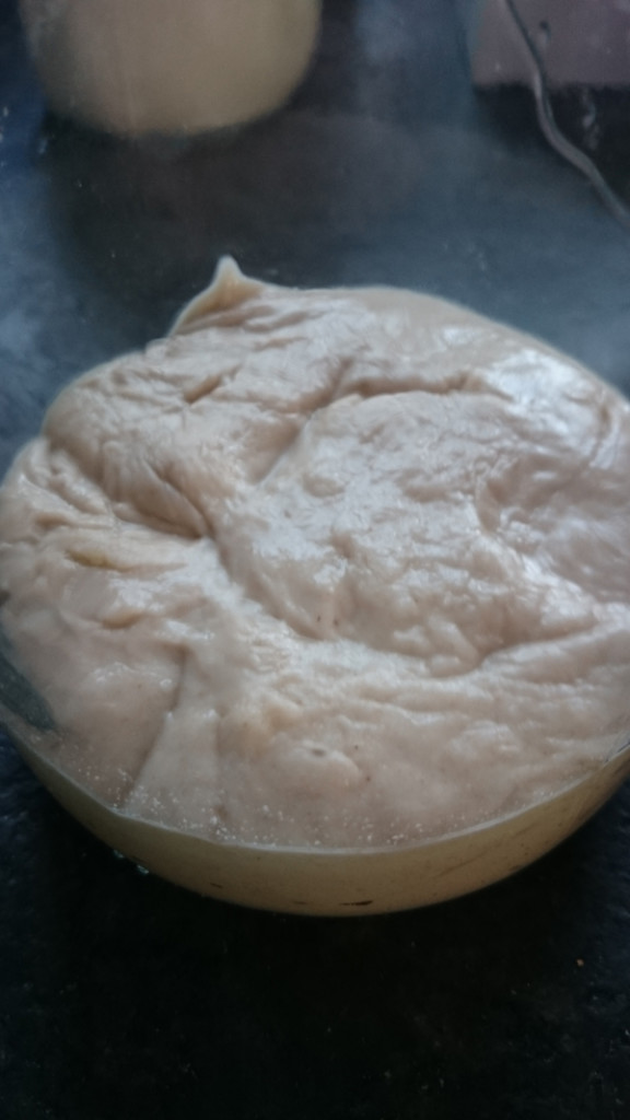 Hefe gehen lassen Schritt 1